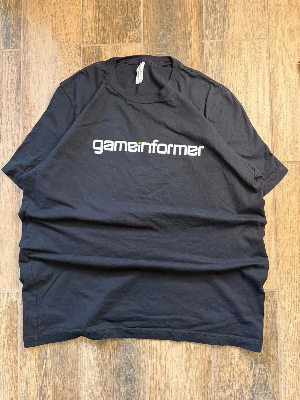 Game Informer Magazine Graphic T-Shirt Size XL Black